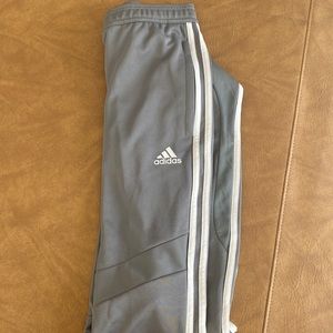 Adidas grey joggers